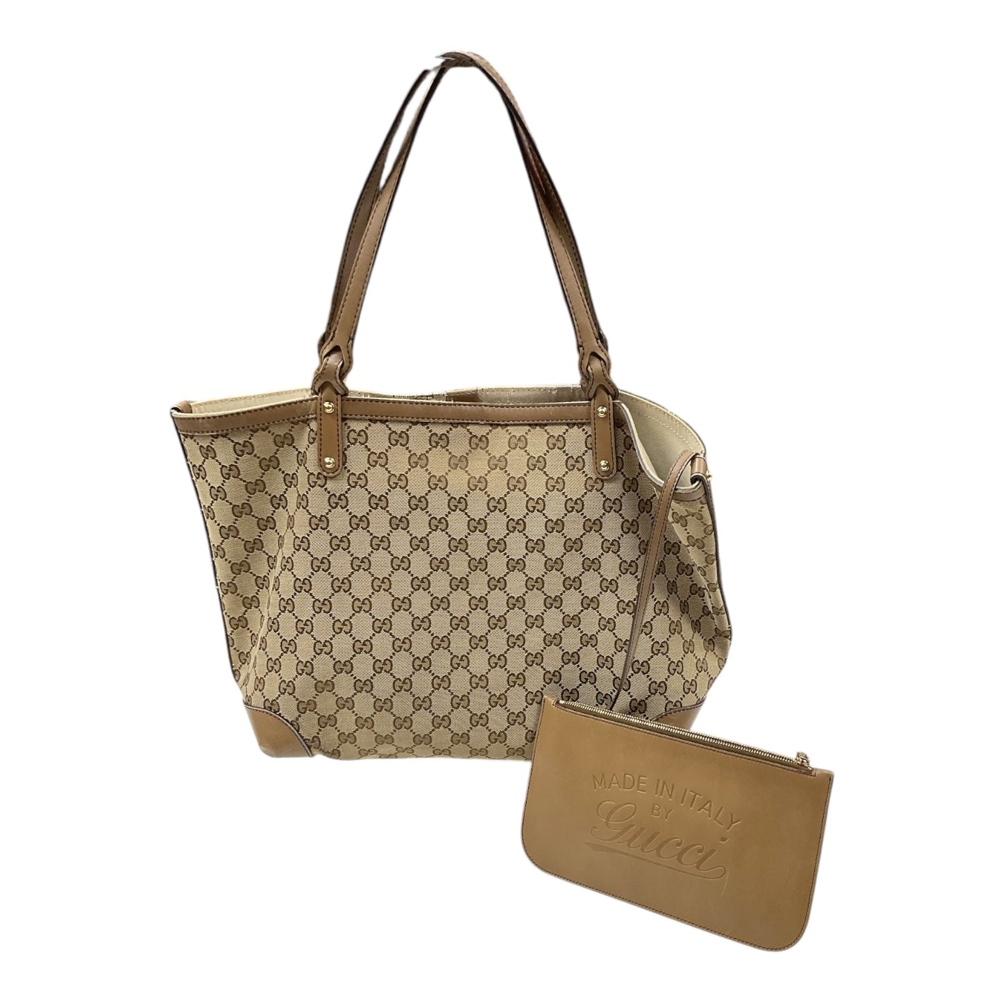 Tote Luxury Designer By Gucci, Size: Medium