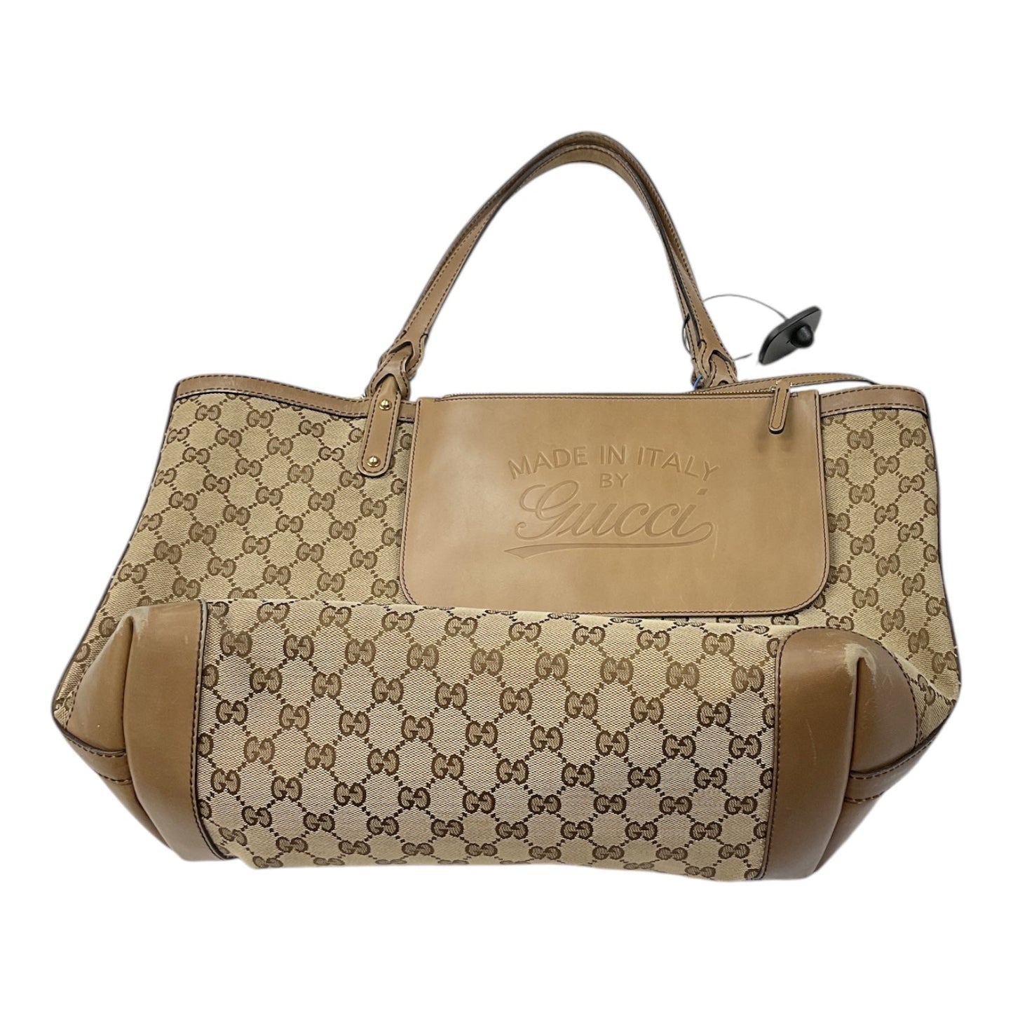 Tote Luxury Designer By Gucci, Size: Medium