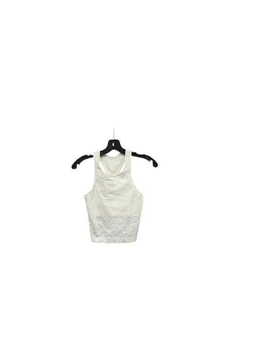 Athletic Tank Top By Lululemon In White, Size: 4