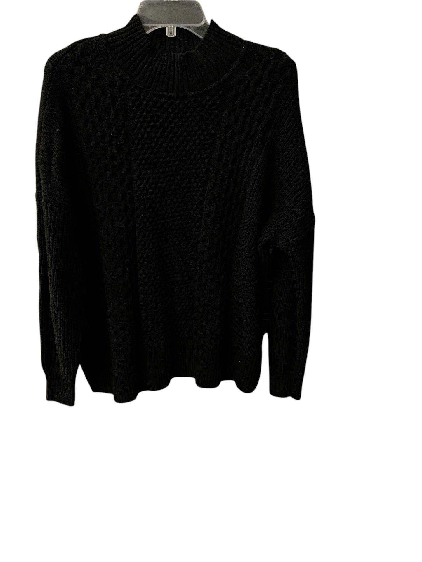 Sweater By Gap In Black, Size: L