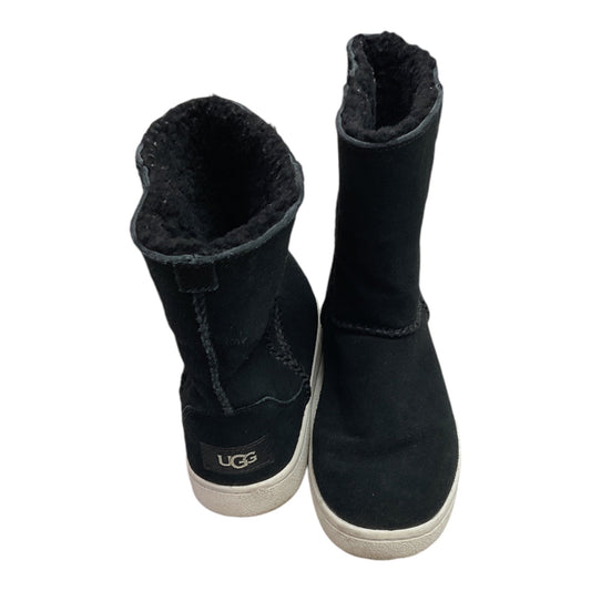 Boots Leather By Ugg In Black, Size: 7