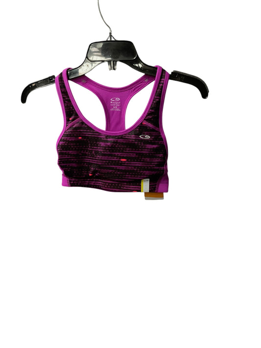 Athletic Bra By Champion In Purple, Size: S