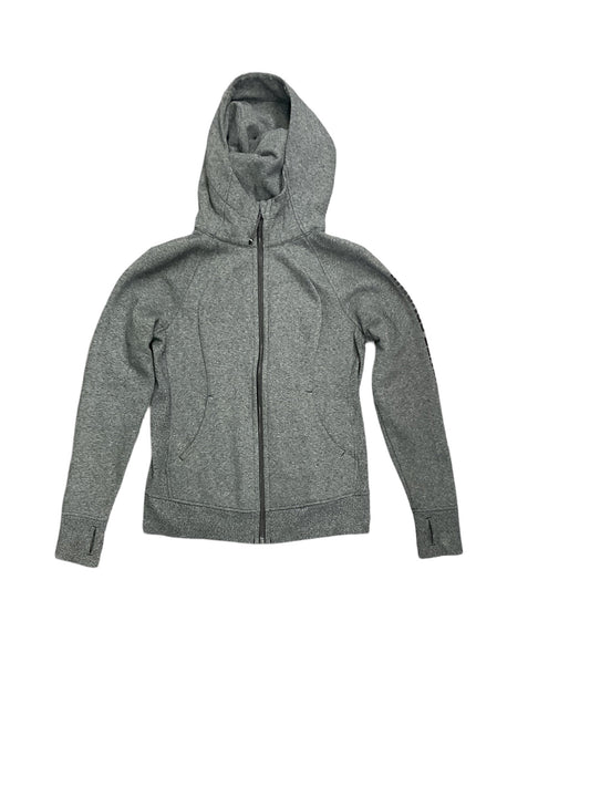 Grey Athletic Jacket Lululemon, Size 8