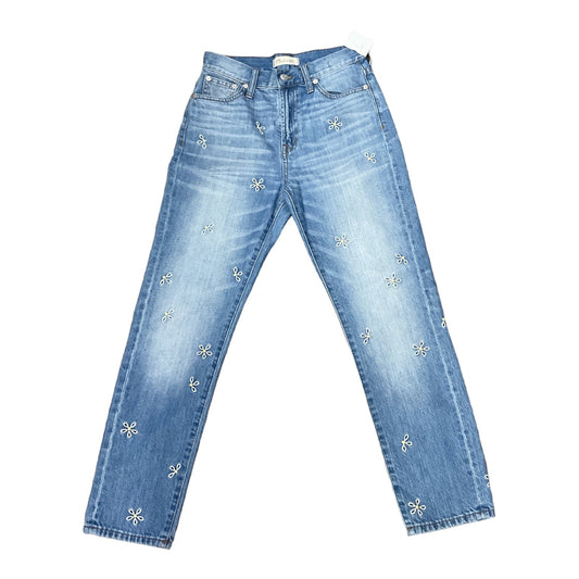 Blue Denim Jeans Straight Madewell, Size 2