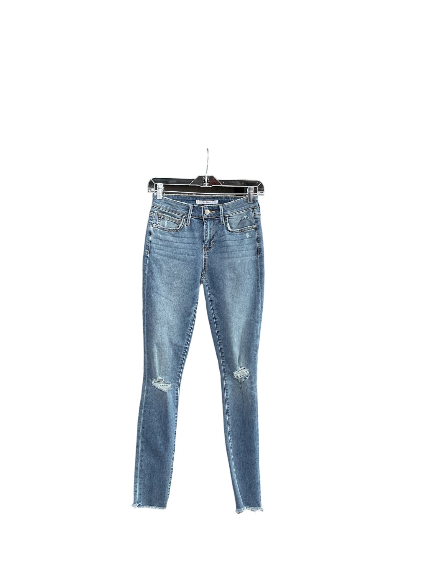 Jeans Skinny By Sam Edelman In Blue Denim, Size: 0