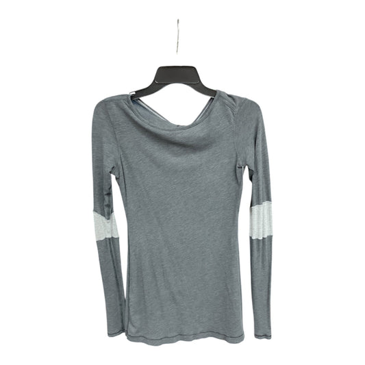 Athletic Top Long Sleeve Crewneck By Lululemon In Grey, Size: S