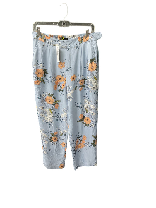 Pants Cropped By J. Crew In Floral Print, Size: 10petite