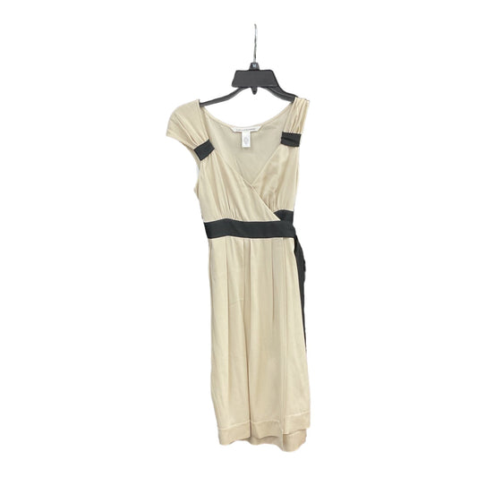 Beige Dress Casual Short Diane Von Furstenberg, Size 4