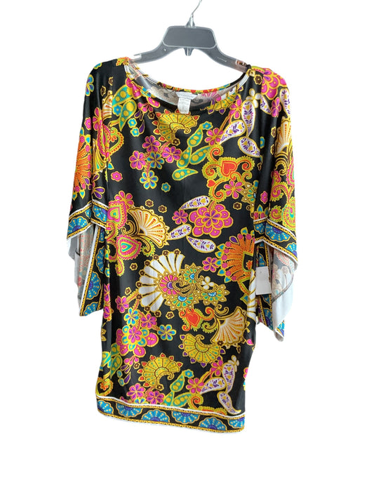 Top 3/4 Sleeve By Trina Turk In Multi-colored, Size: S