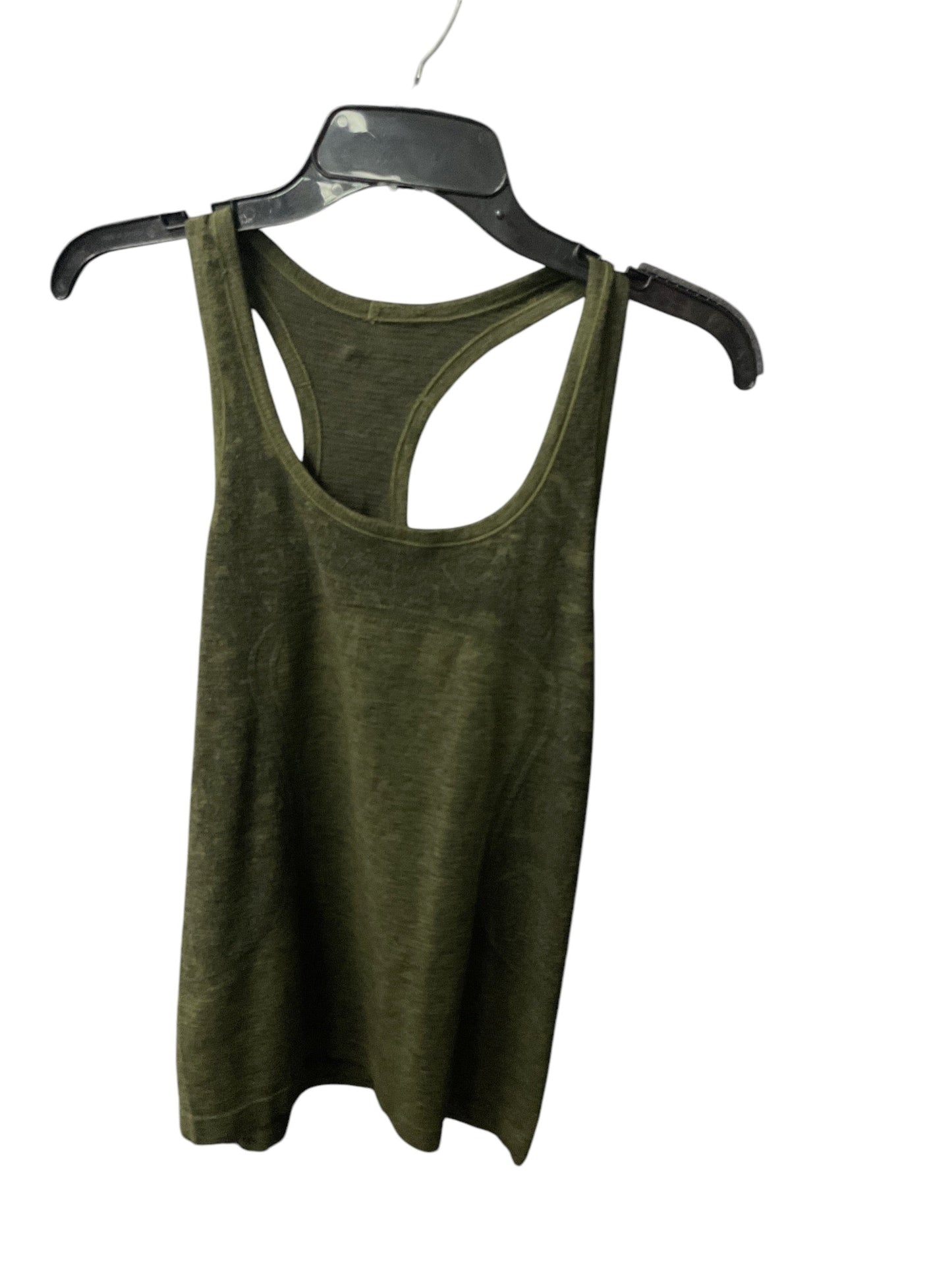 Athletic Tank Top By Lululemon In Green, Size: L