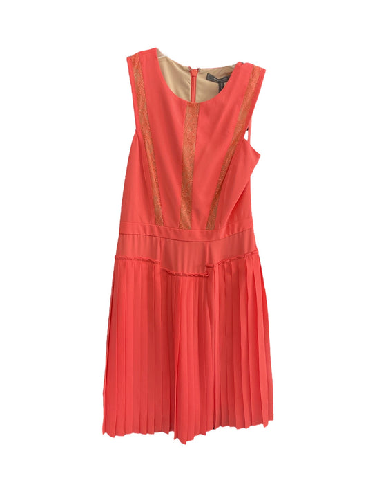 Dress Party Short By Bcbgmaxazria In Coral, Size: 4