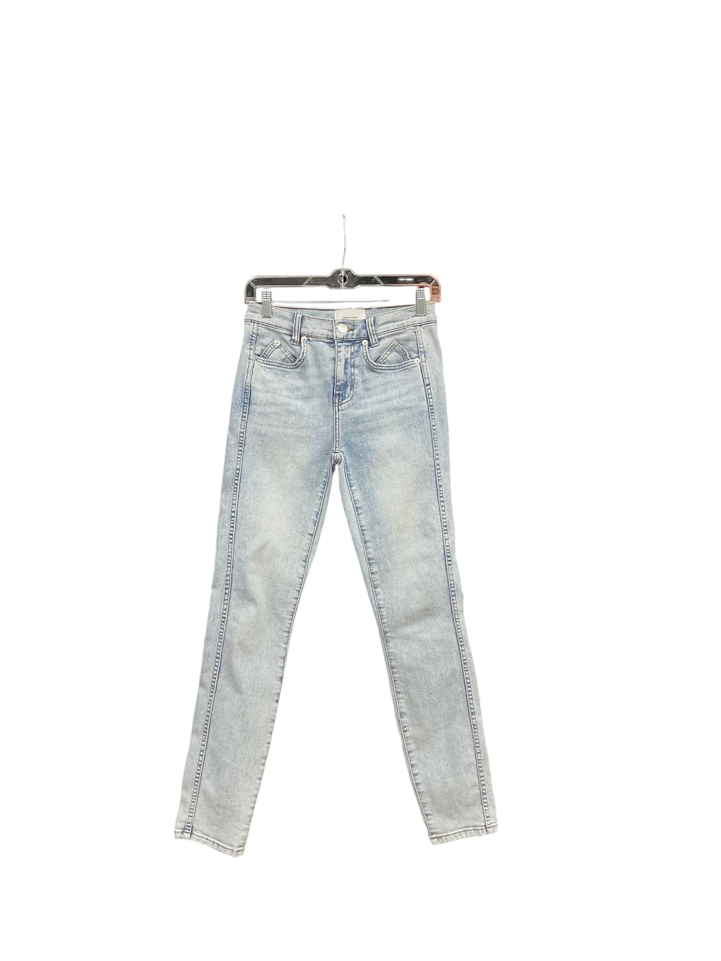 Jeans Skinny By Current Elliott In Blue Denim, Size: 2