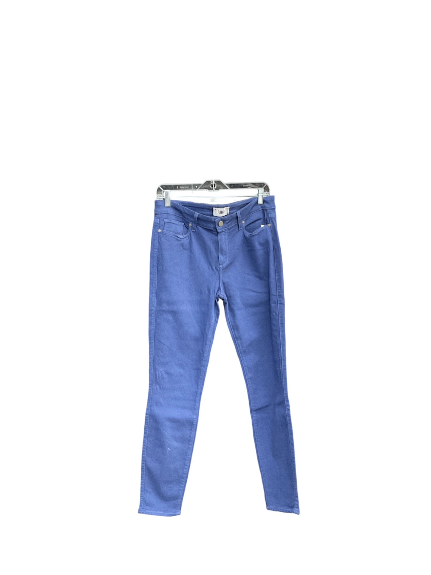 Jeans Skinny By Paige In Blue, Size: 14