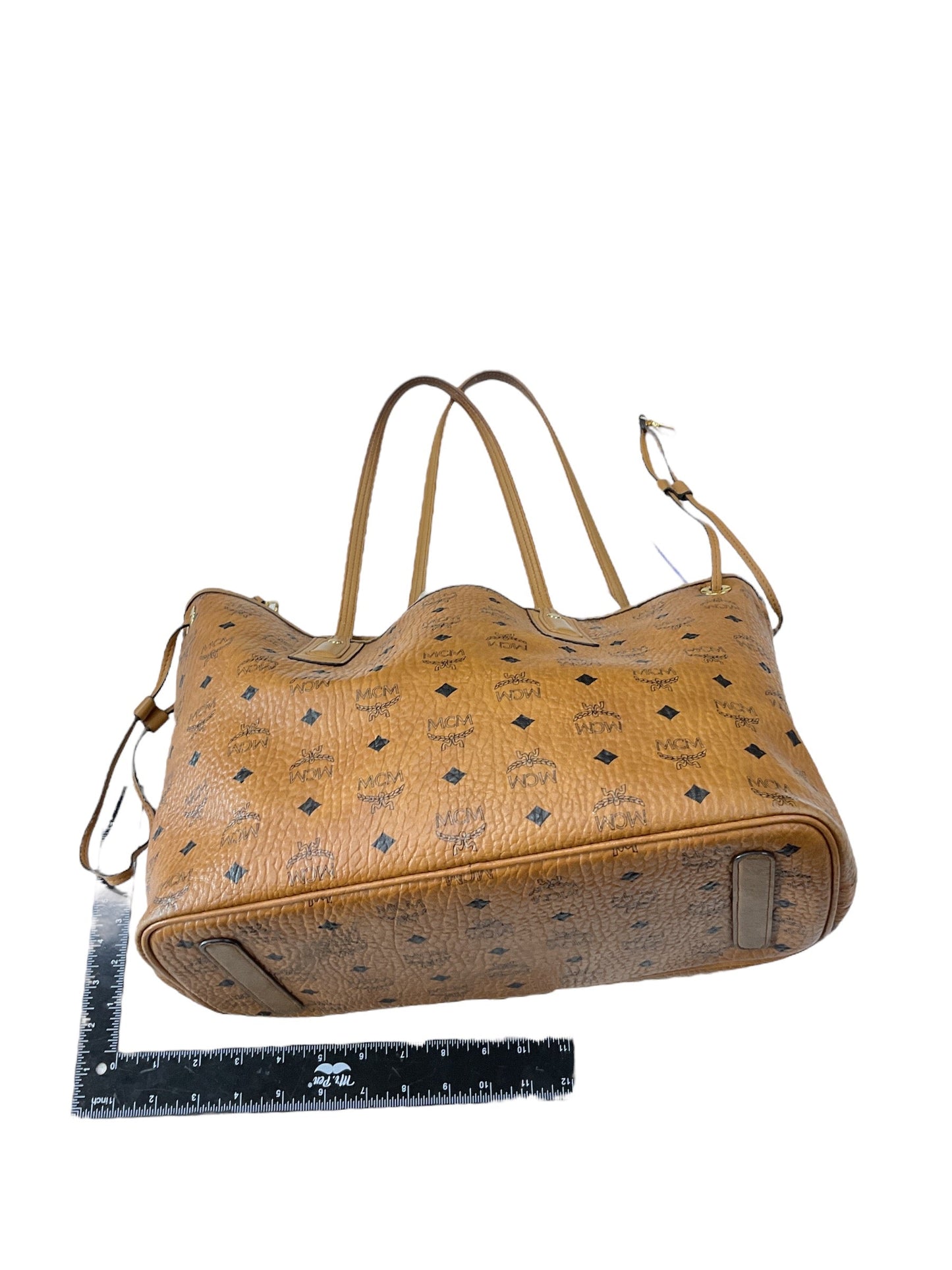 Tote Luxury Designer By Mcm, Size: Large