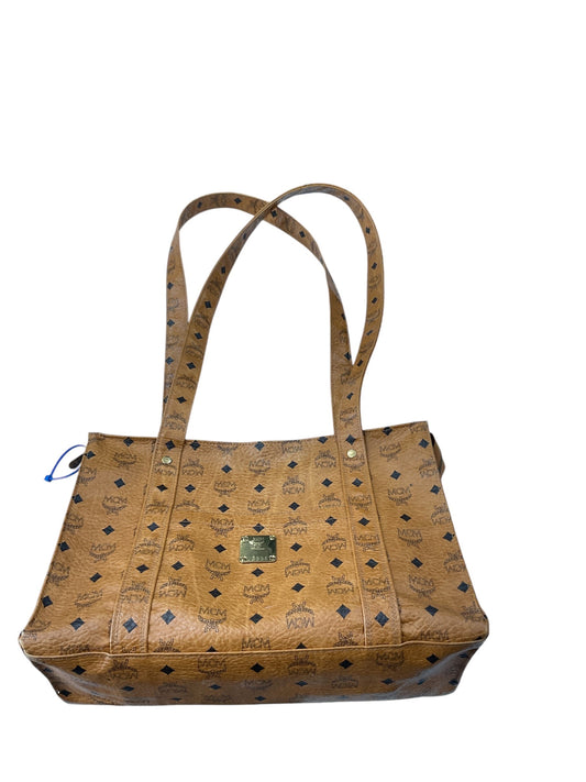 Tote Luxury Designer By Mcm, Size: Large