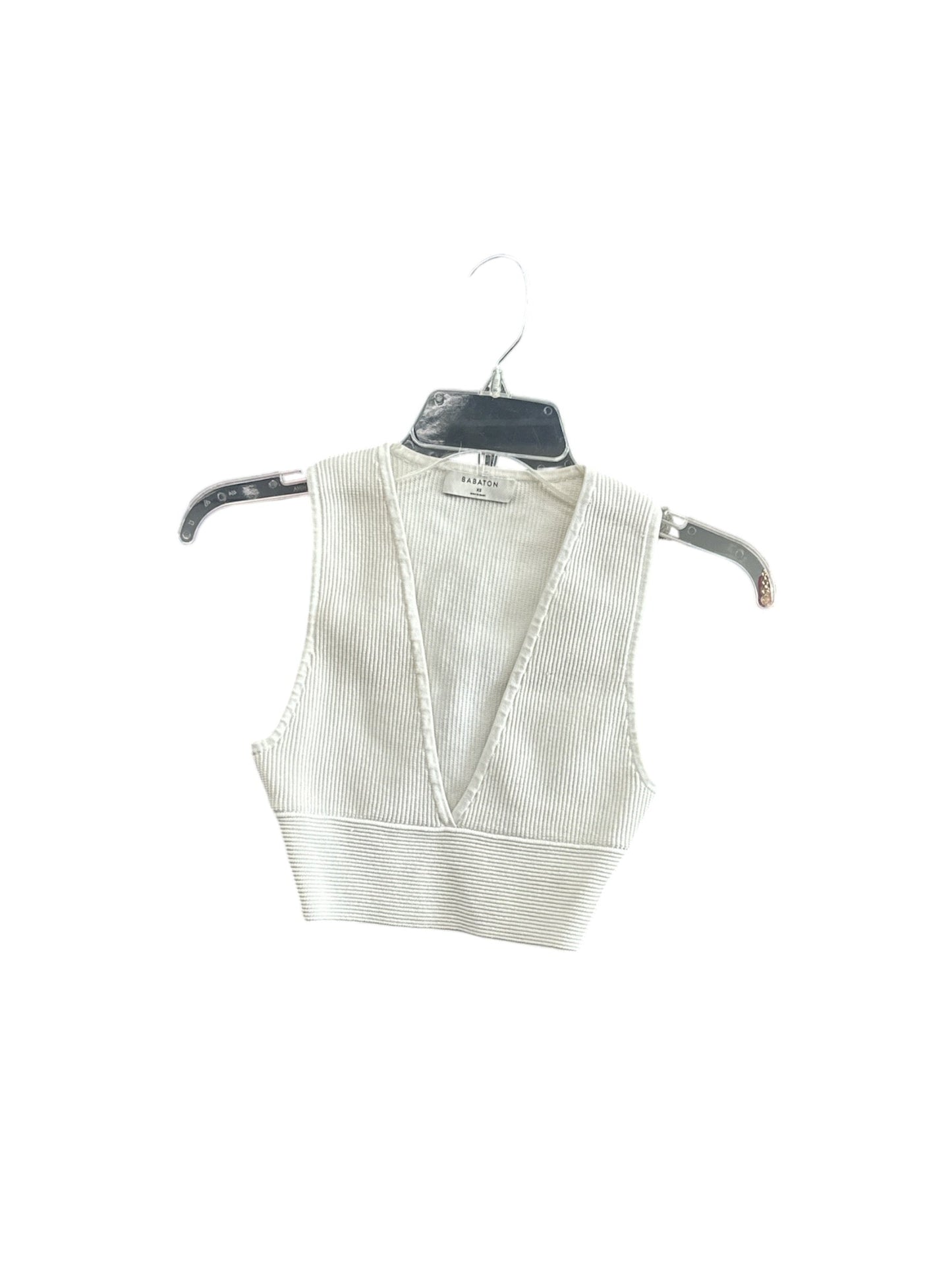 Top Sleeveless By Babaton In White, Size: Xs