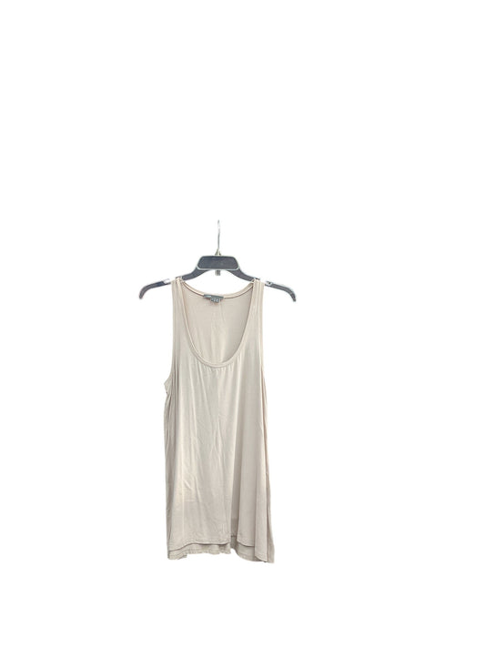 Top Sleeveless By Vince In Beige, Size: S