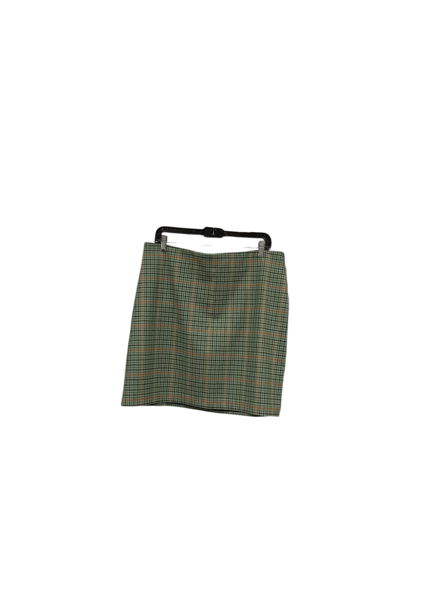 Skirt Midi By Rachel Zoe In Plaid Pattern, Size: 14