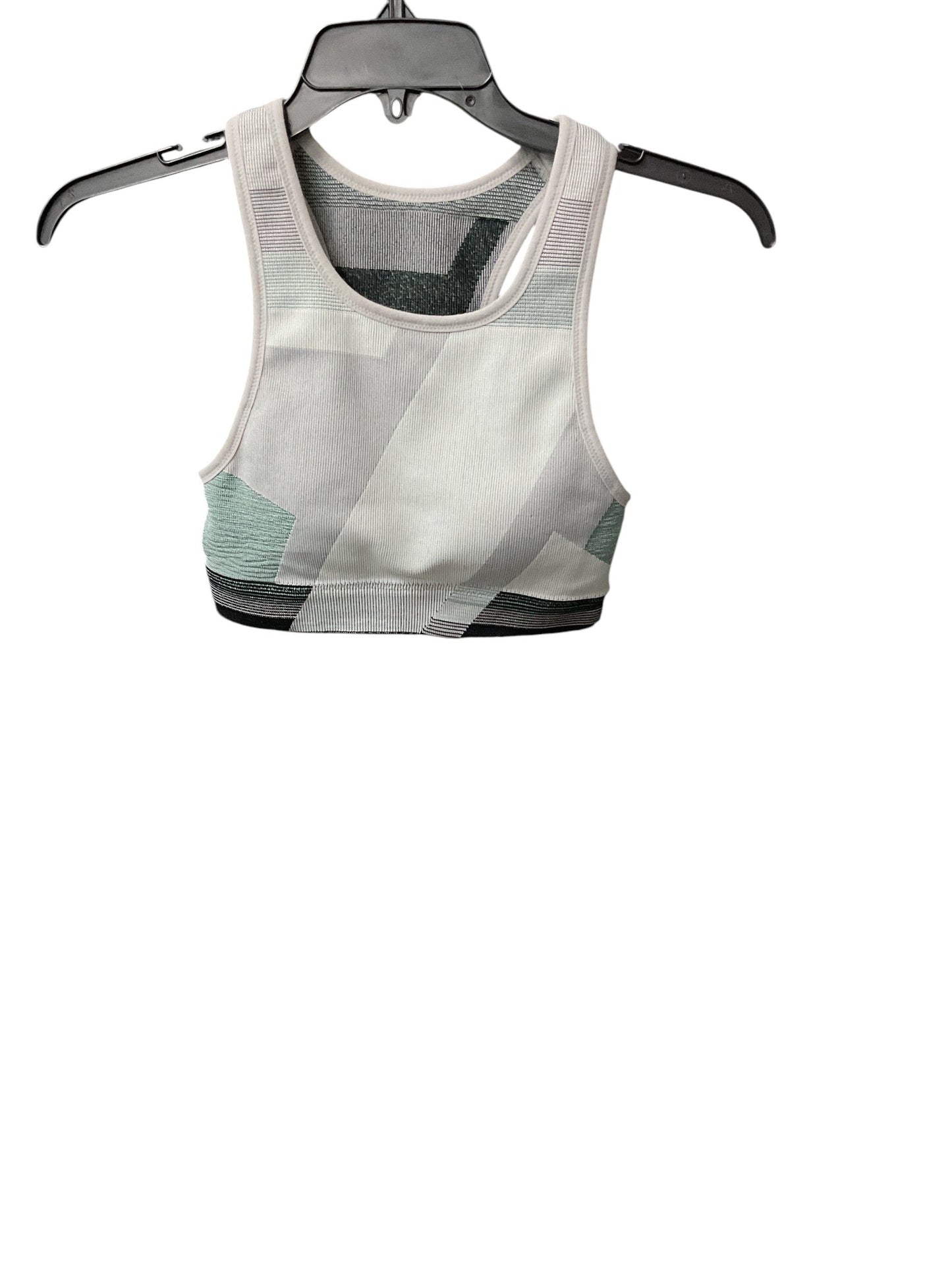 Athletic Bra By Nike In Green & Grey, Size: S