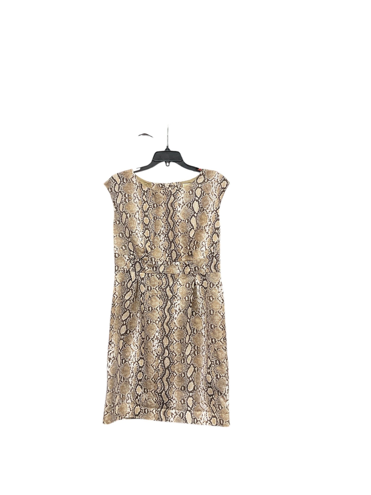 Dress Work By Michael By Michael Kors In Snakeskin Print, Size: 8