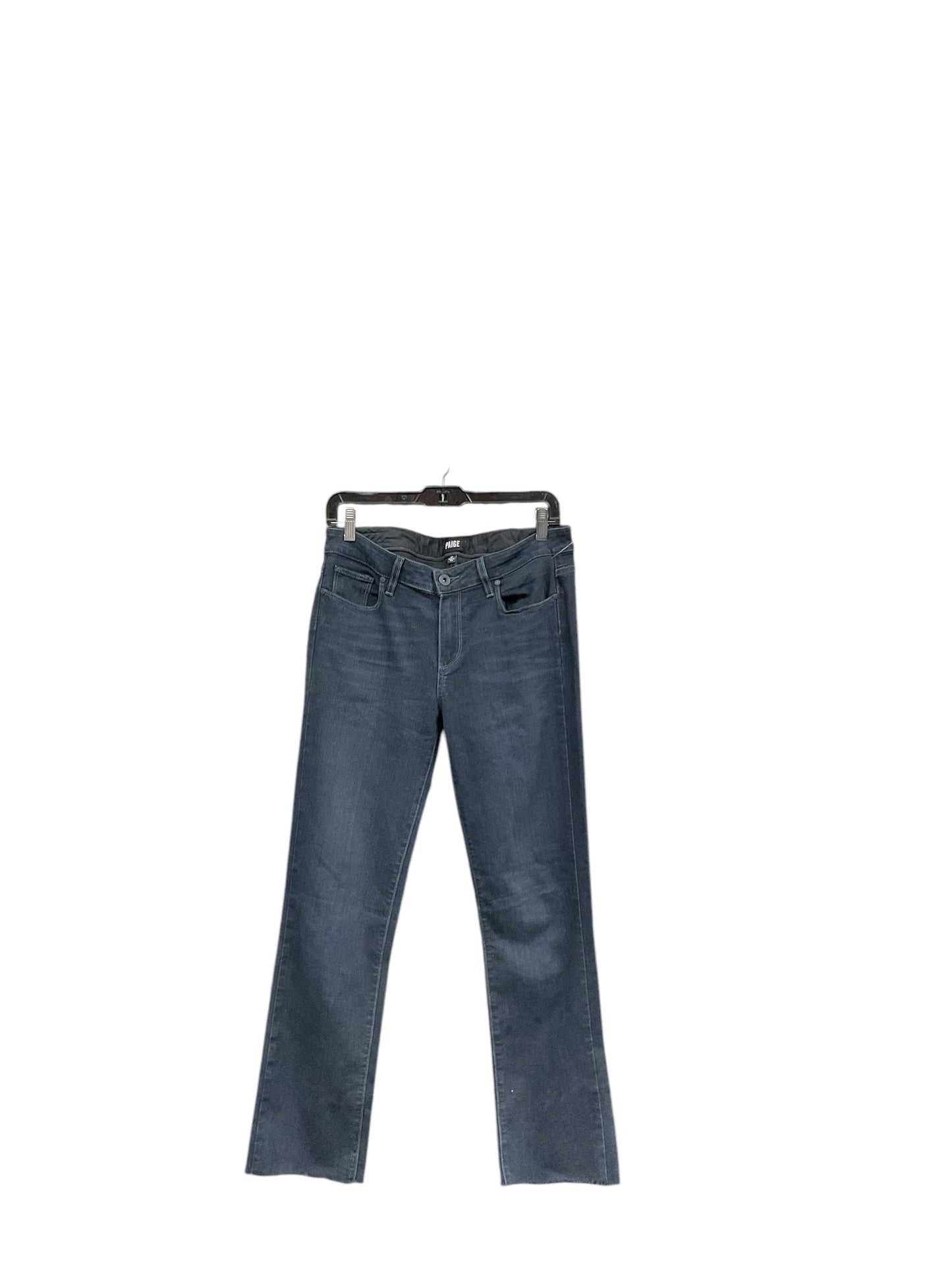 Jeans Boot Cut By Paige In Blue Denim, Size: 10