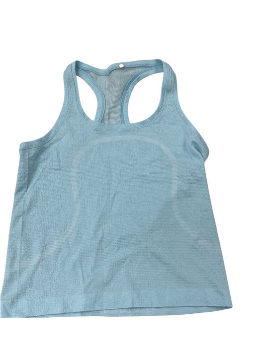 Athletic Tank Top By Lululemon In Blue, Size: 6