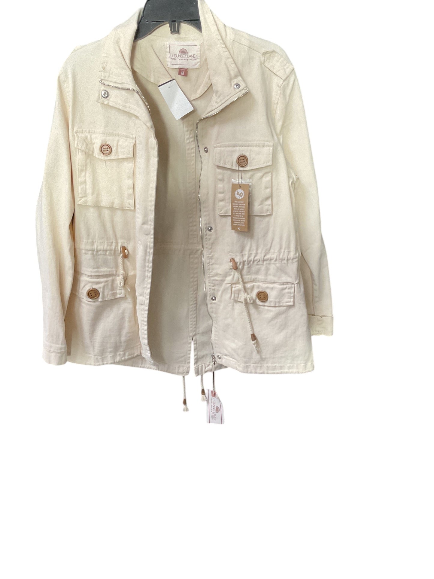 Jacket Utility By Cmc In Beige, Size: M