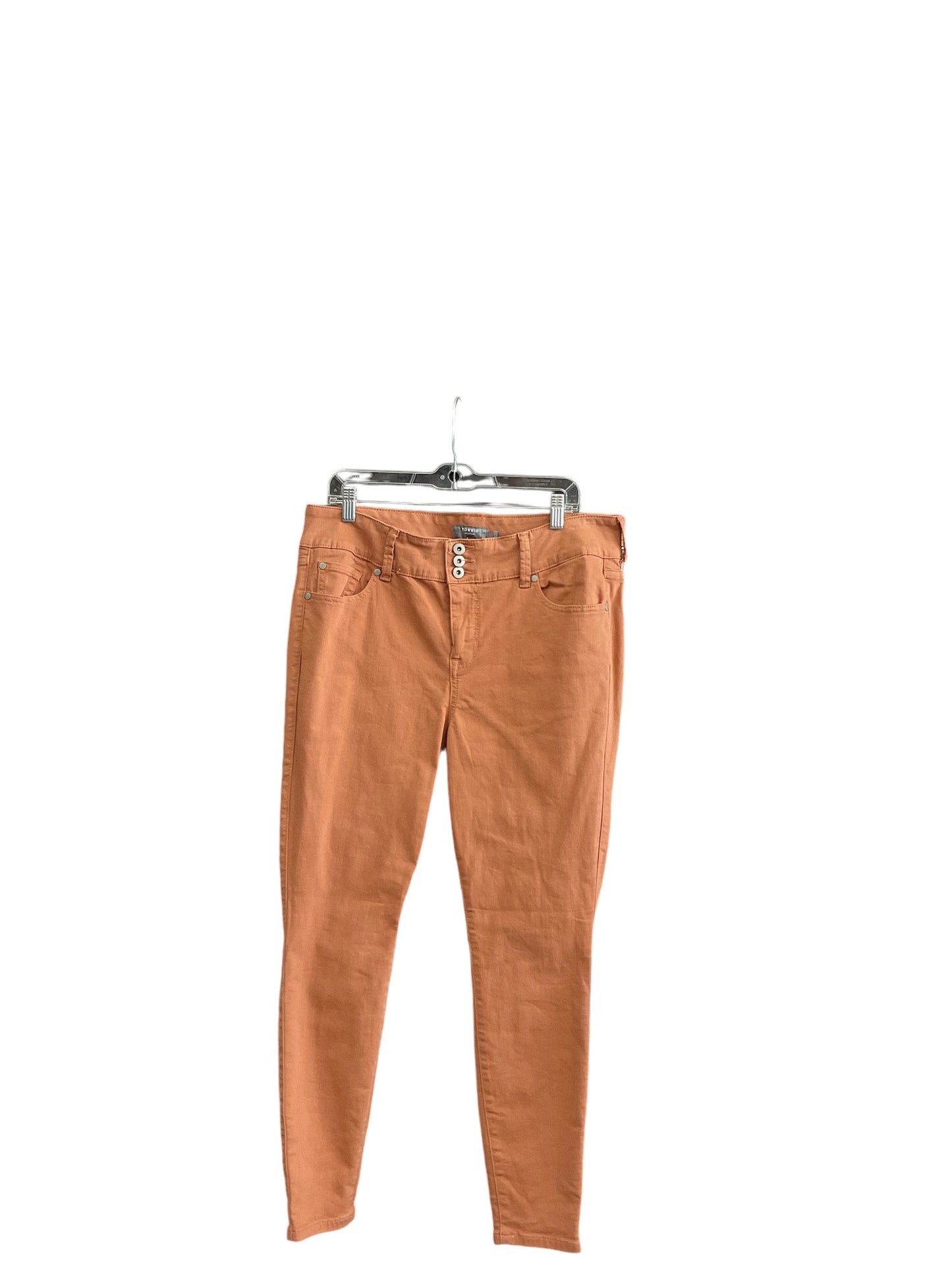 Jeans Cropped By Torrid In Orange, Size: 14