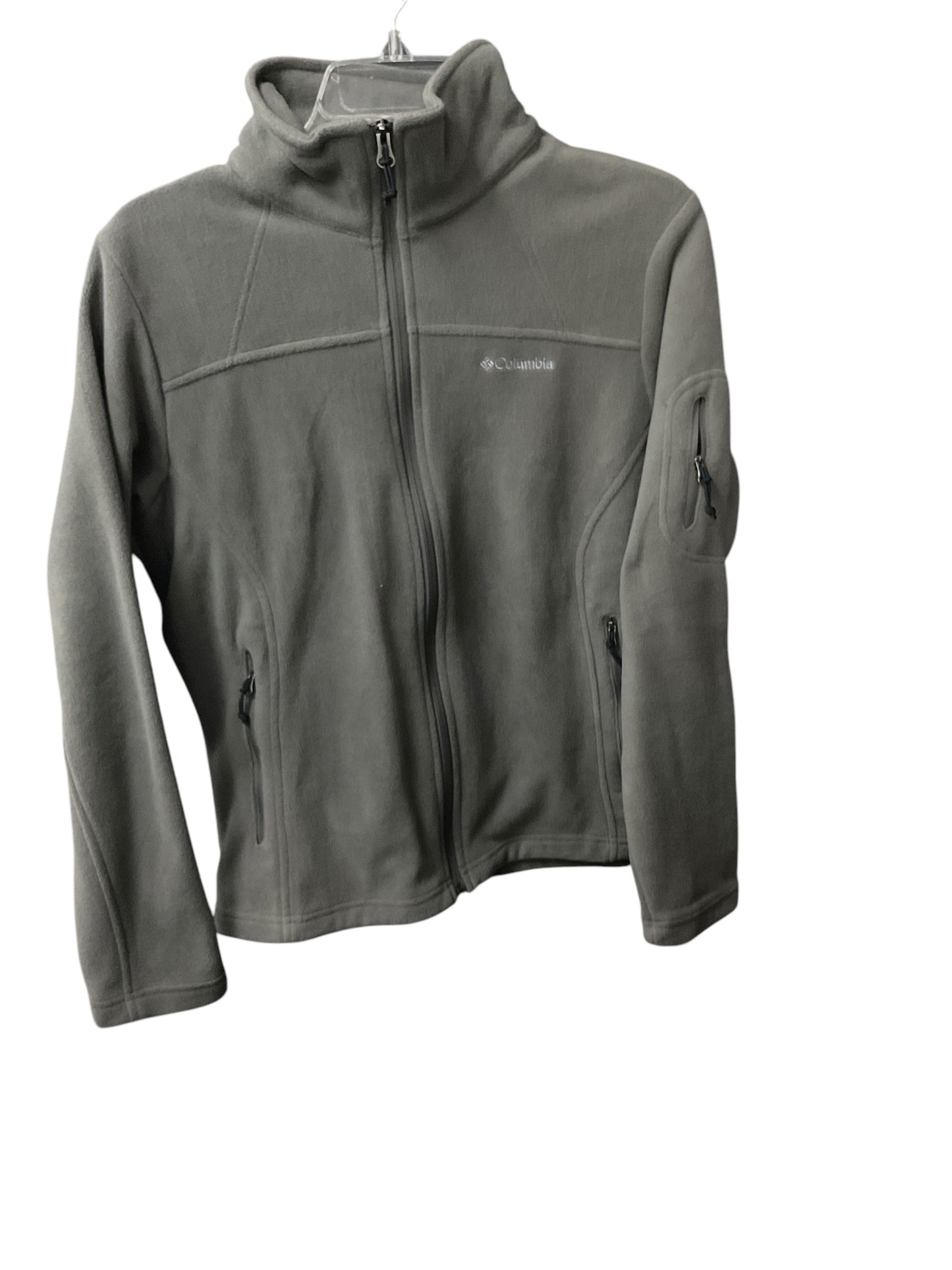 Jacket Fleece By North Face In Grey, Size: S