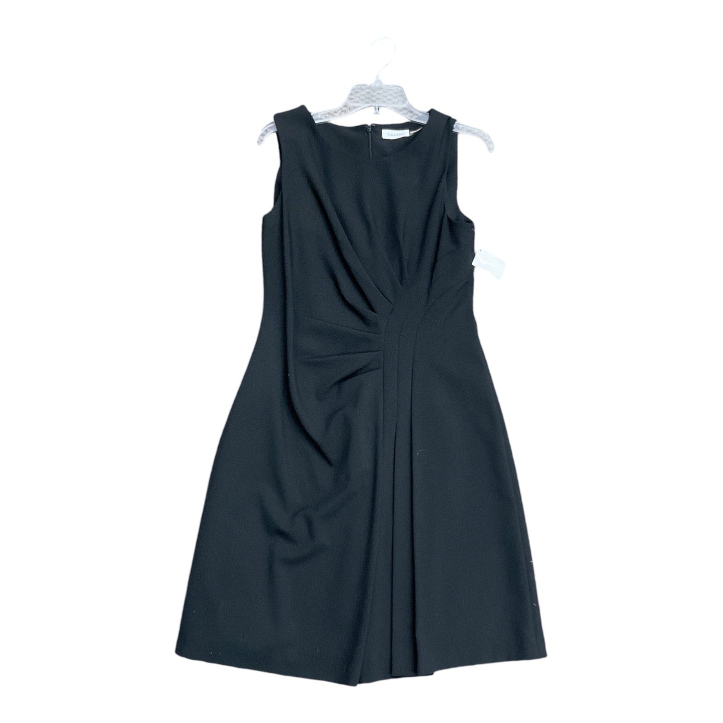 Dress Work By Calvin Klein In Black, Size: 12