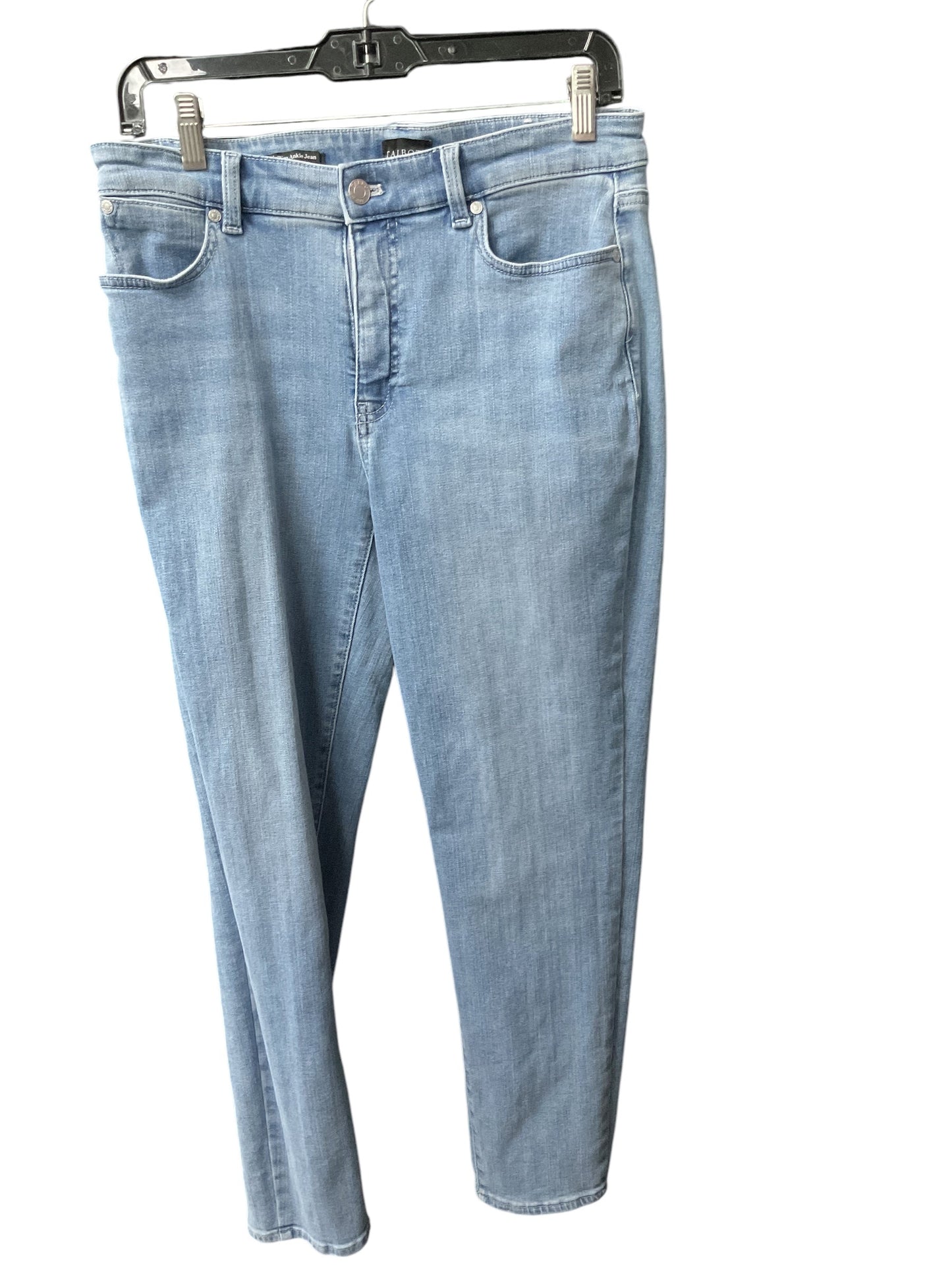 Jeans Skinny By Talbots In Blue Denim, Size: 6