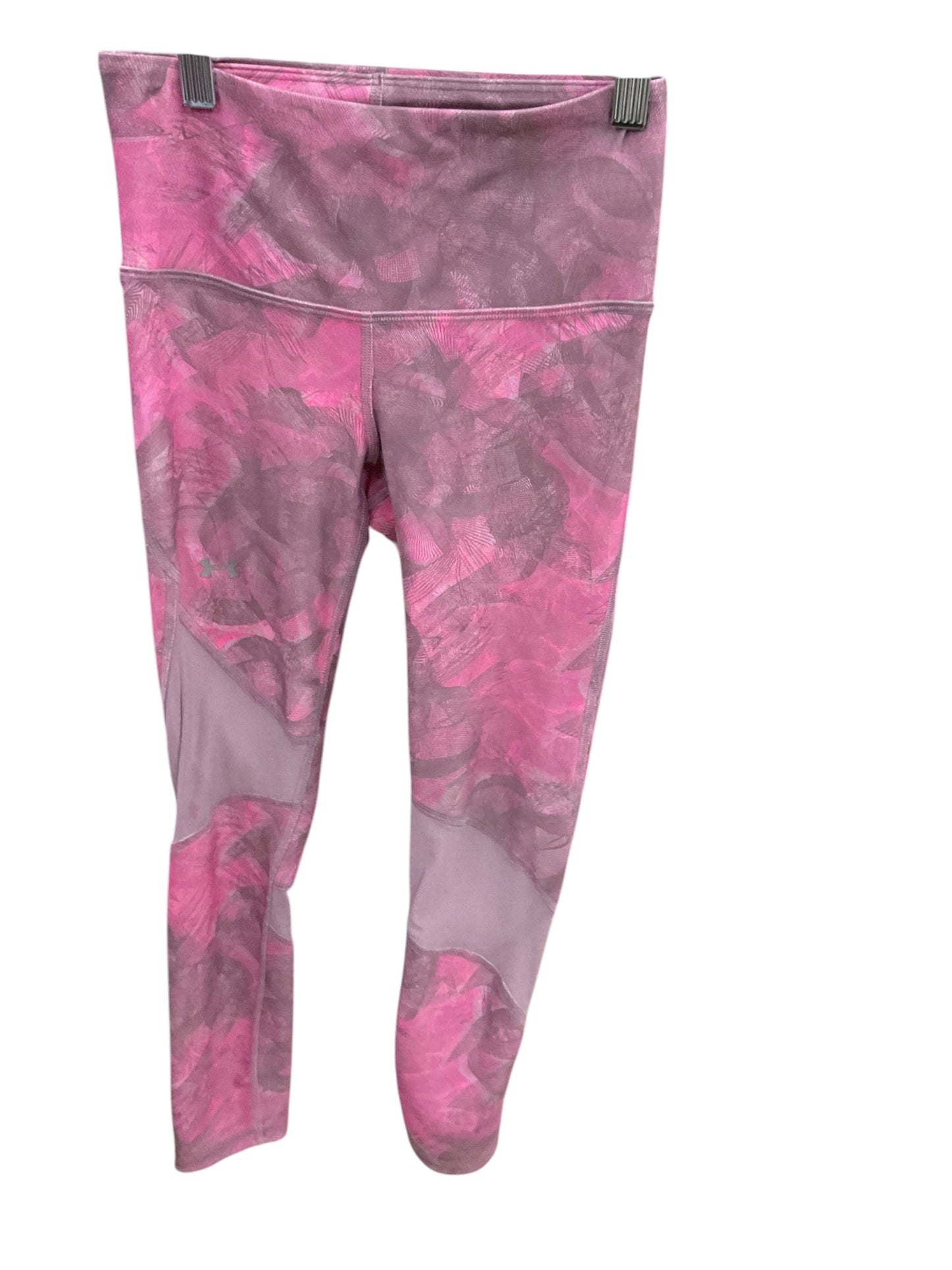 Athletic Leggings By Under Armour In Pink, Size: Xs