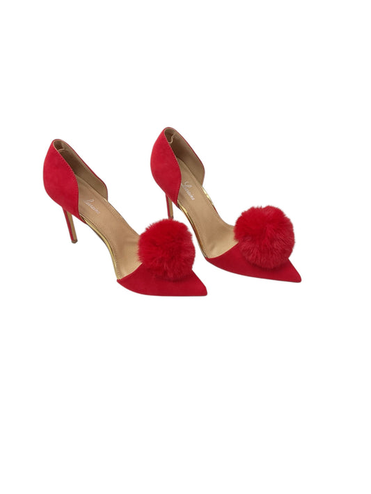 Shoes Heels Stiletto By Lauren Lorraine In Red, Size: 9.5