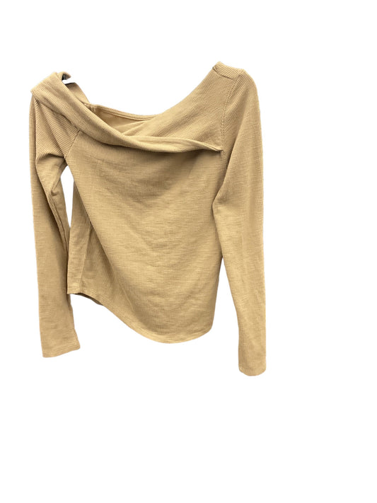 Tan Top Long Sleeve We The Free, Size M