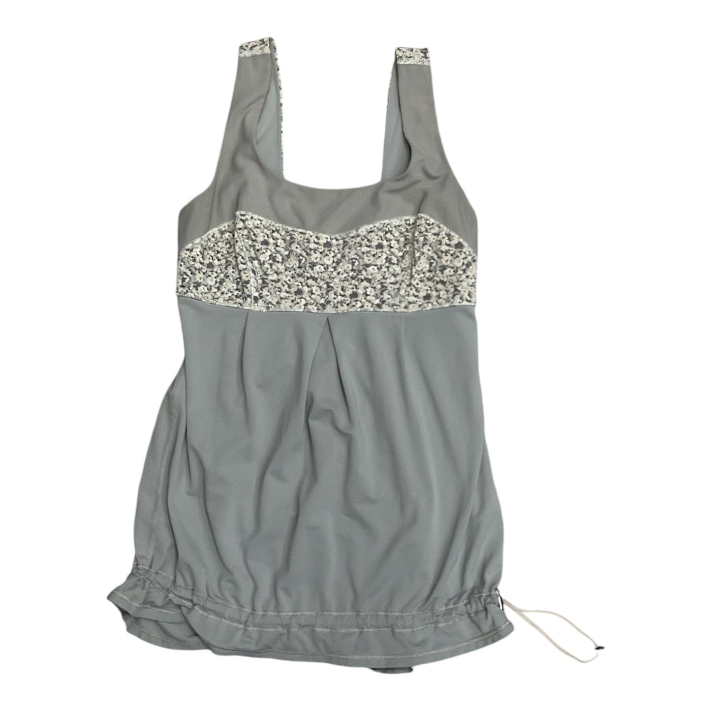 Athletic Tank Top By Lululemon In Grey, Size: 4