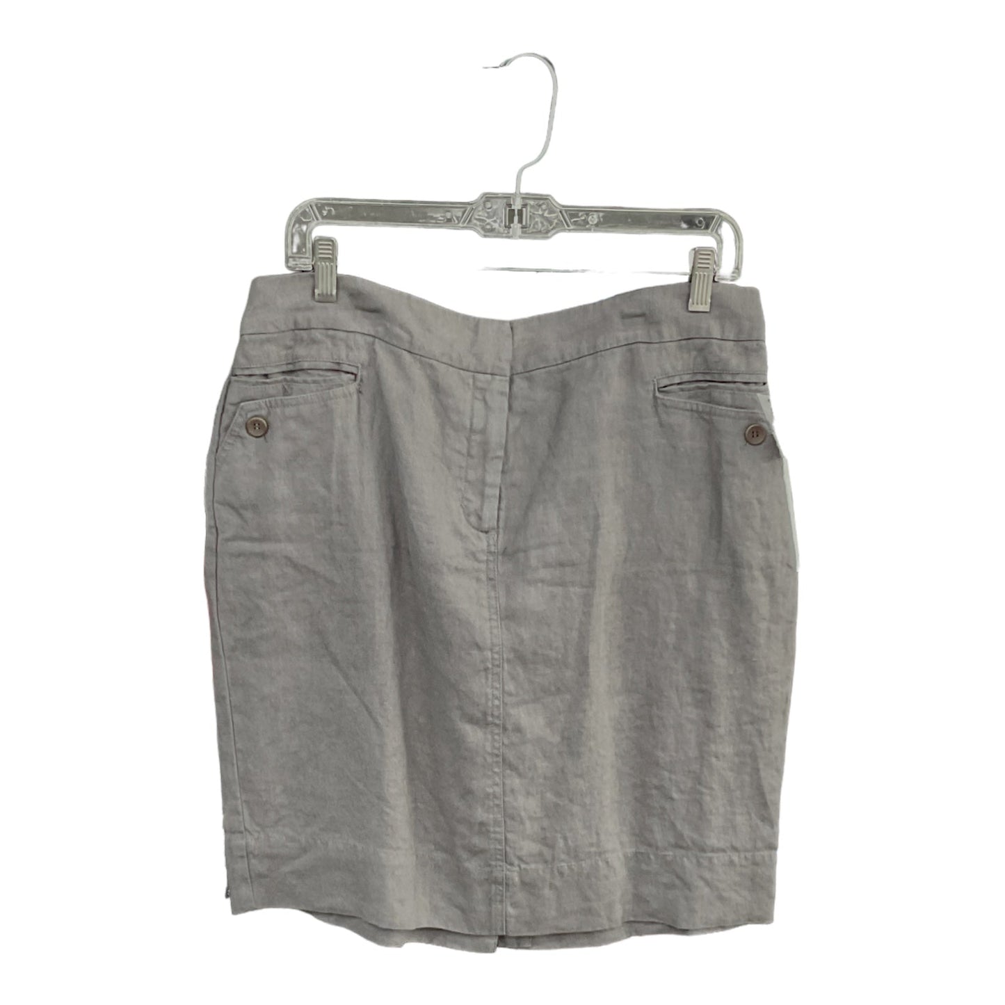 Grey Skirt Midi Eileen Fisher, Size M
