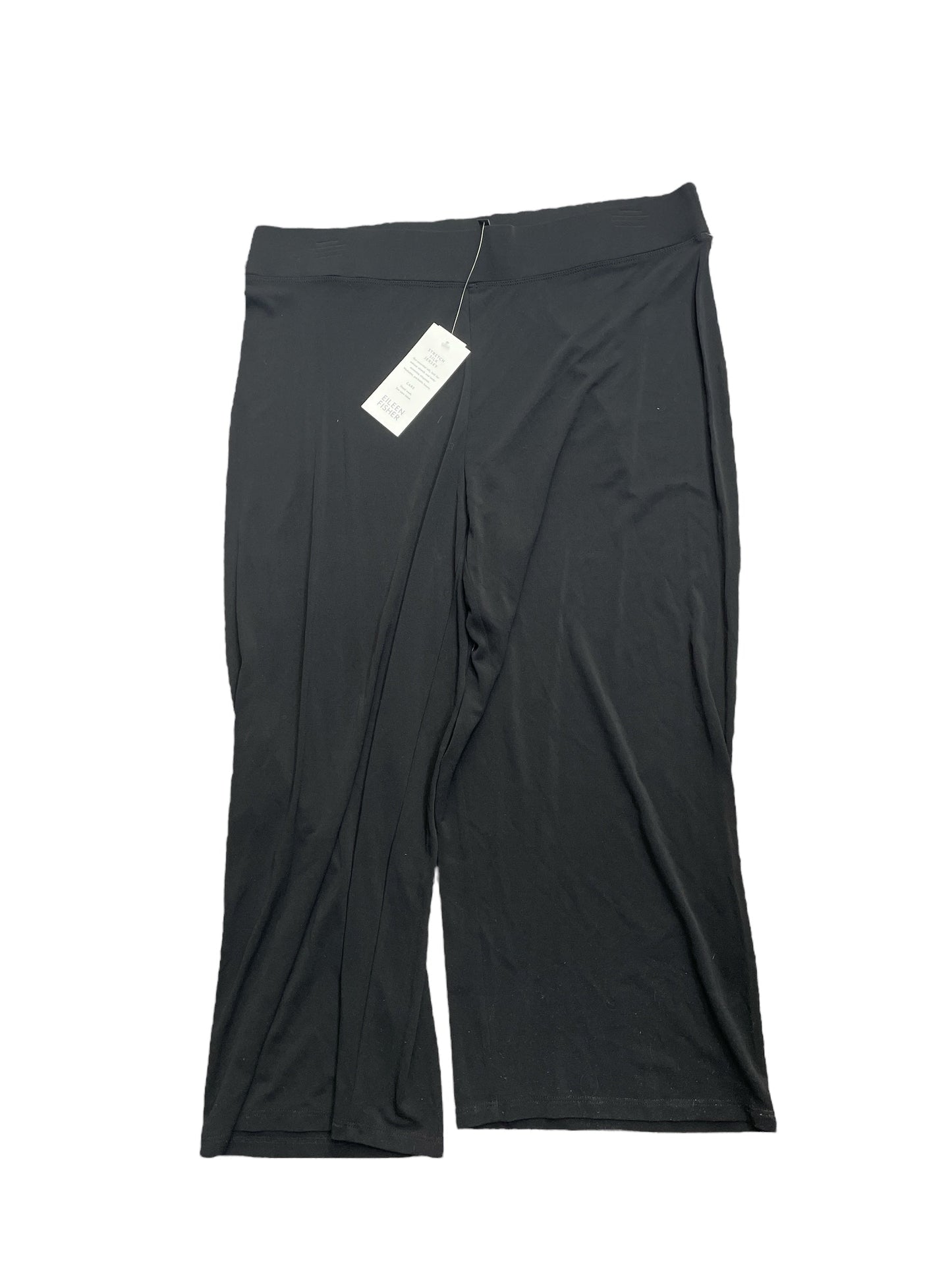 Pants Cropped By Eileen Fisher In Black, Size: M