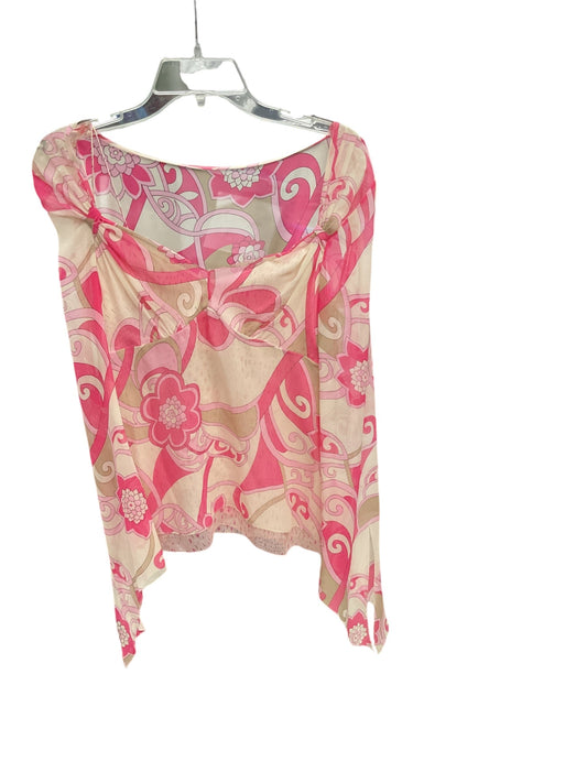 Top Long Sleeve By Elie Tahari In Pink, Size: M