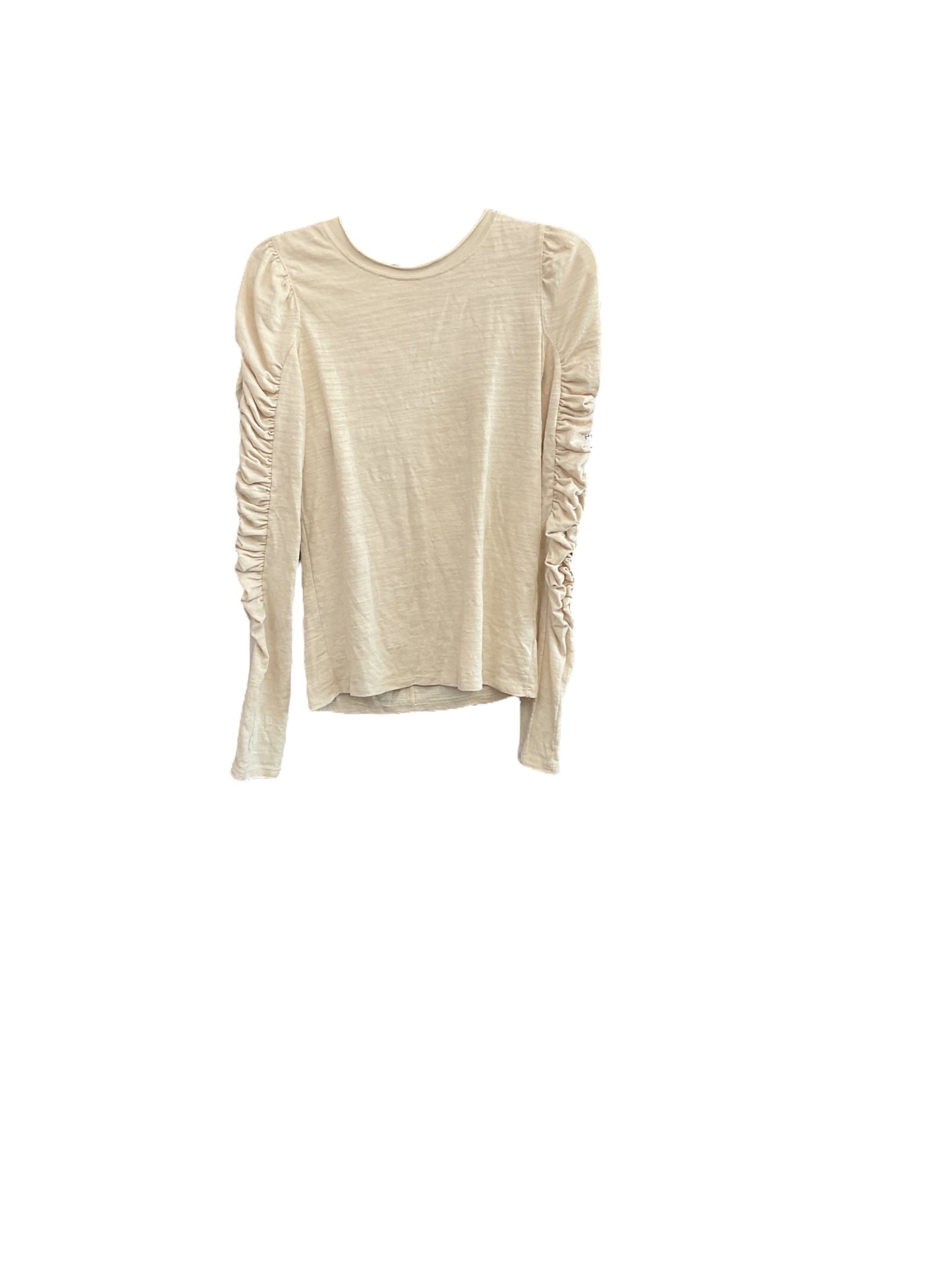 Cream Top Long Sleeve We The Free, Size Xs