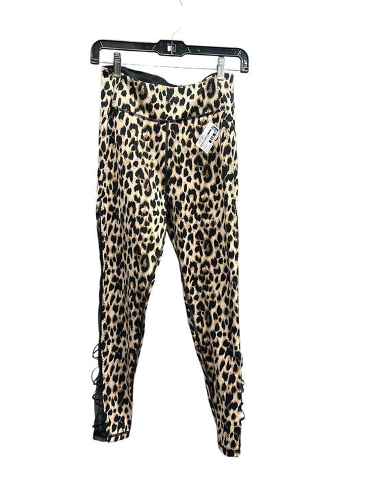 Athletic Leggings By Victorias Secret In Animal Print, Size: 10