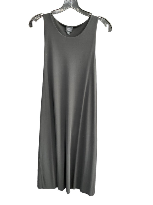 Dress Casual Midi By Eileen Fisher In Black, Size: M