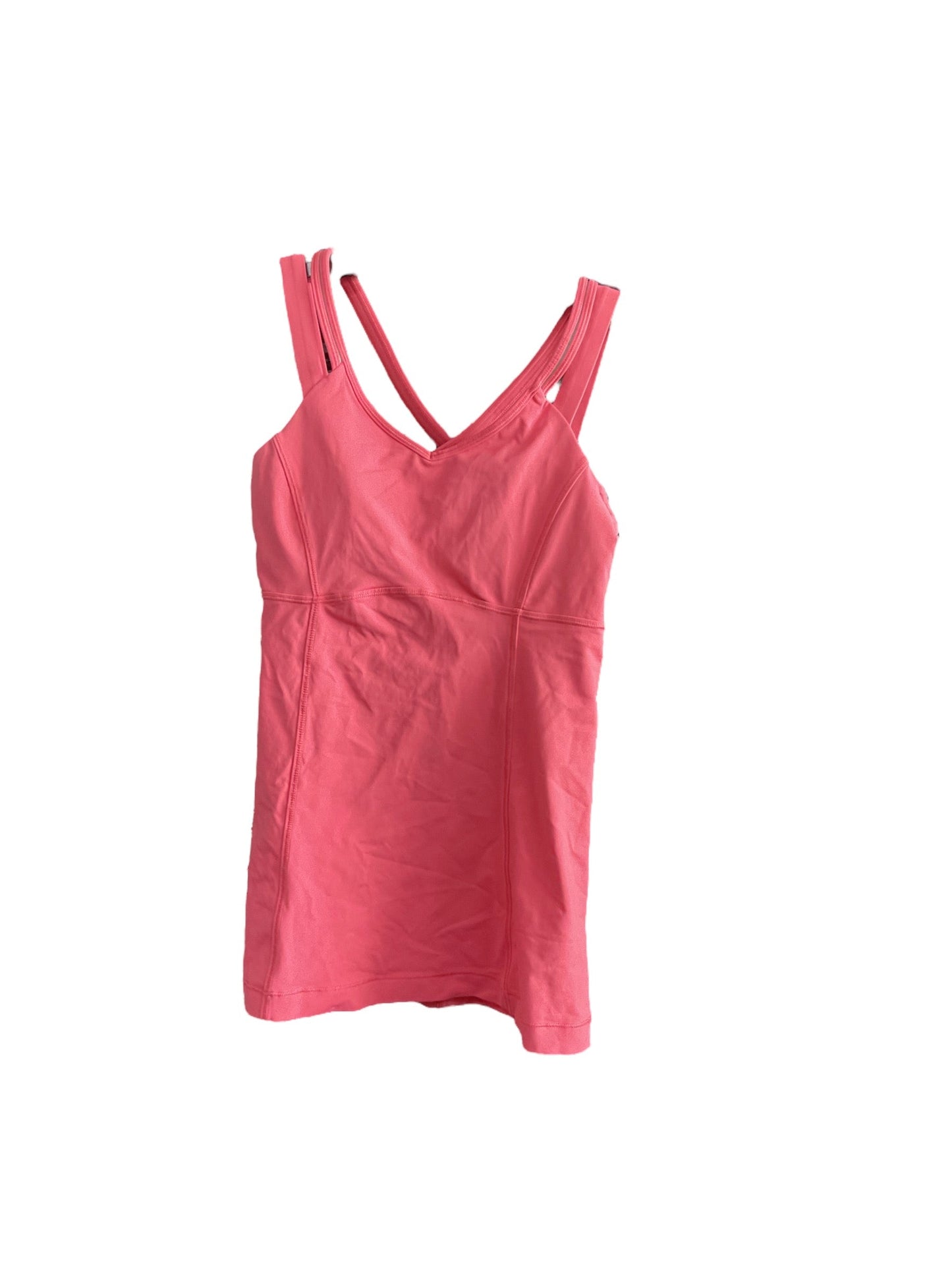 Athletic Tank Top By Lululemon In Pink, Size: 6