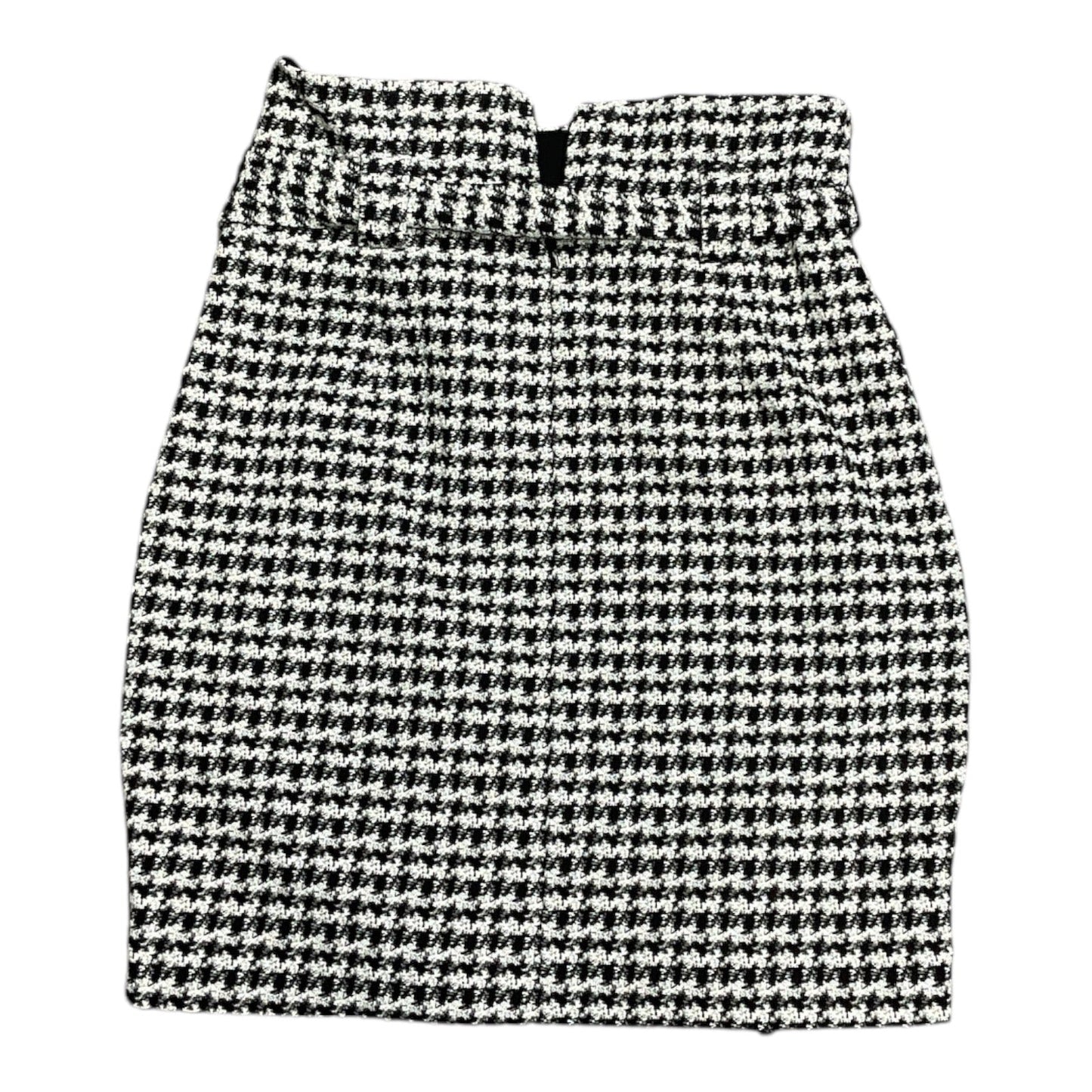 Skirt Midi By Express In Black & White, Size: 6