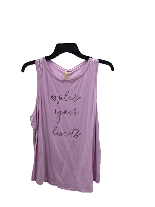 Athletic Tank Top By Calia In Purple, Size: L