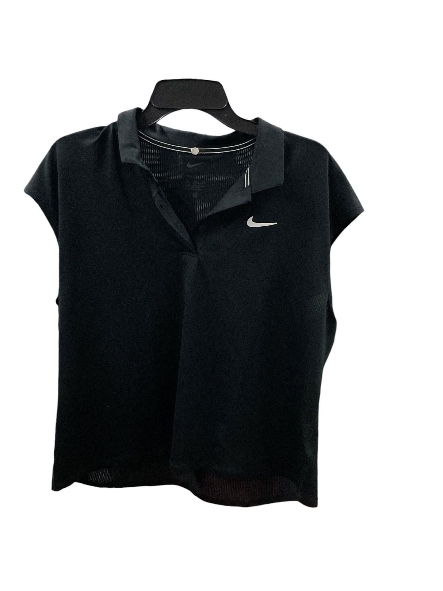 Athletic Tank Top By Nike Apparel In Black, Size: Xl