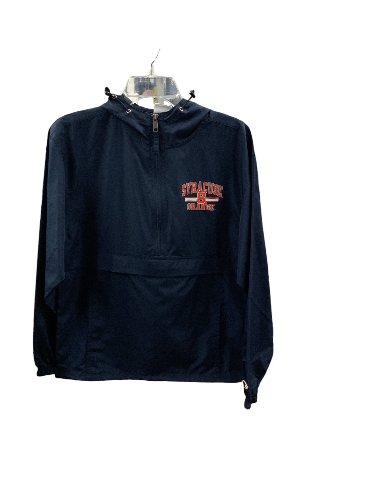 Athletic Jacket By Champion In Navy, Size: Xs