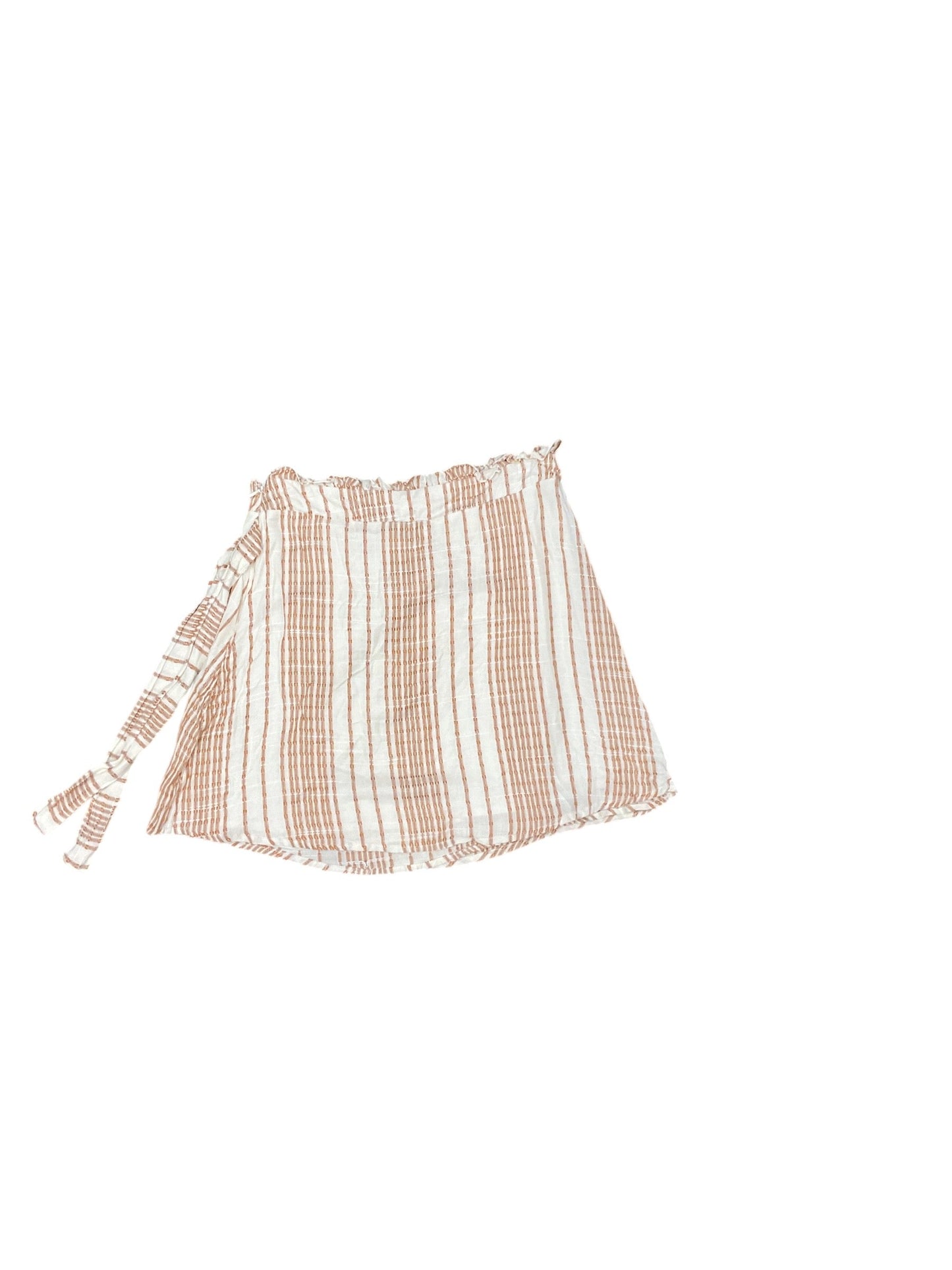 Skirt Mini & Short By Harper In Striped Pattern, Size: M