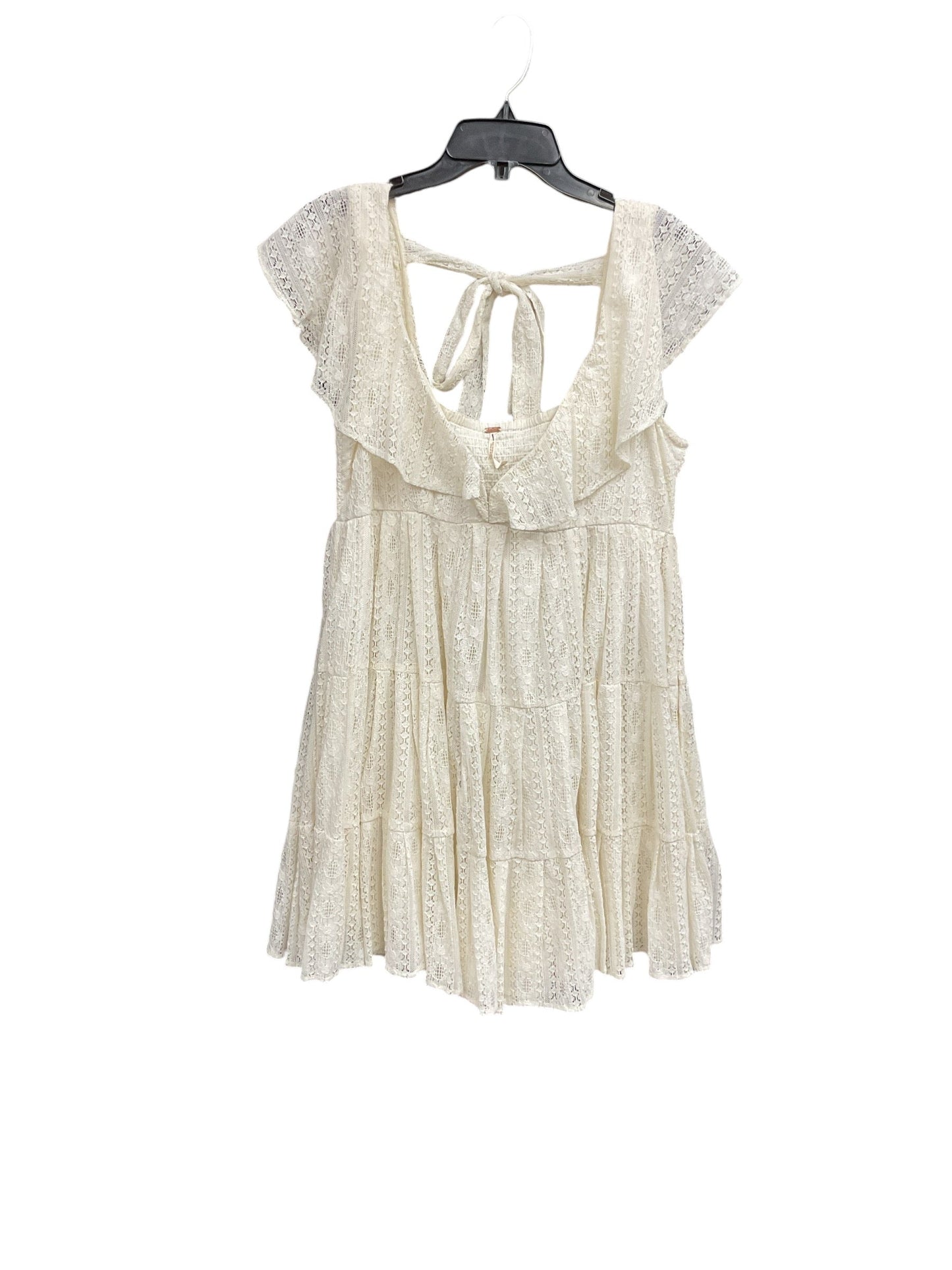 Dress Casual Maxi By Free People In Cream, Size: S