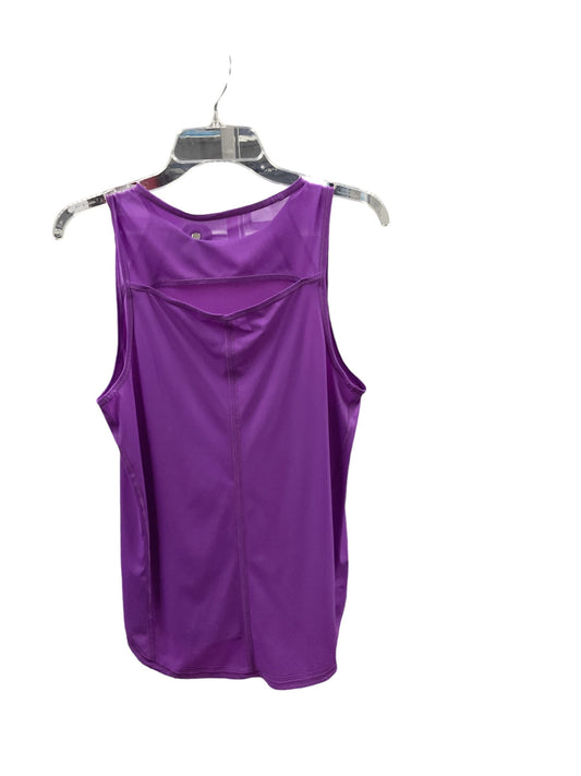 Athletic Tank Top By Lululemon In Purple, Size: M