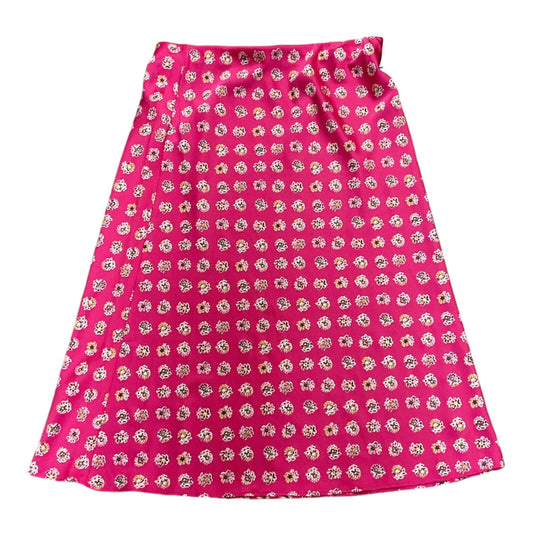 Skirt Midi By Loft In Pink, Size: M